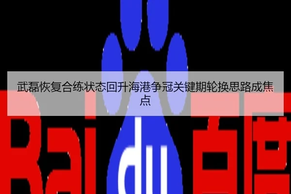 武磊恢复合练状态回升海港争冠关键期轮换思路成焦点